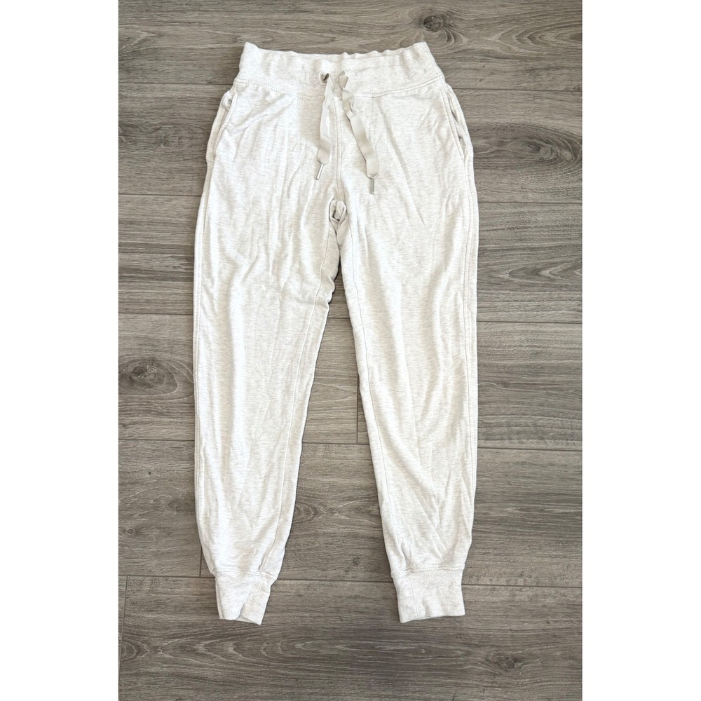 Athleta Balance Jogger XXS Oatmeal Heather Lounge Sweatpants Casual Cozy